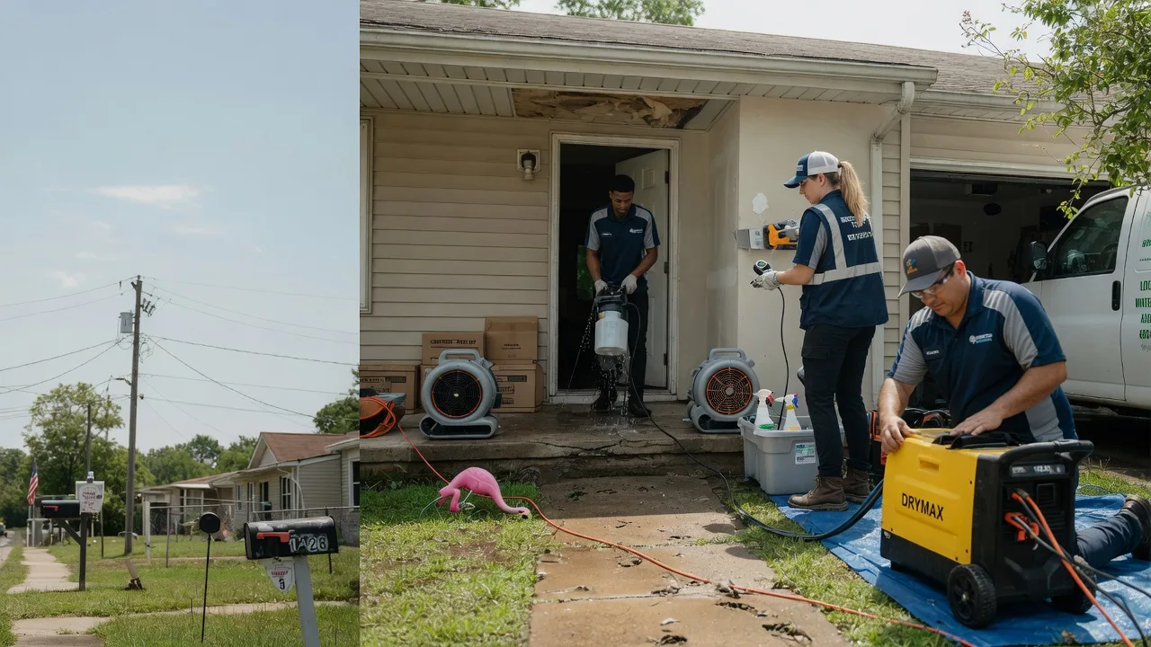 Storm Damage Water Removal in Oklahoma City, OK near me